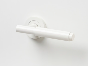 LOLA - Brass door handle on rose by Lo & Co Interiors - view 2